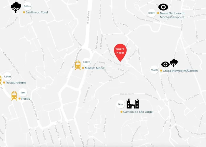 Casa Mouraria Castle Views リスボン