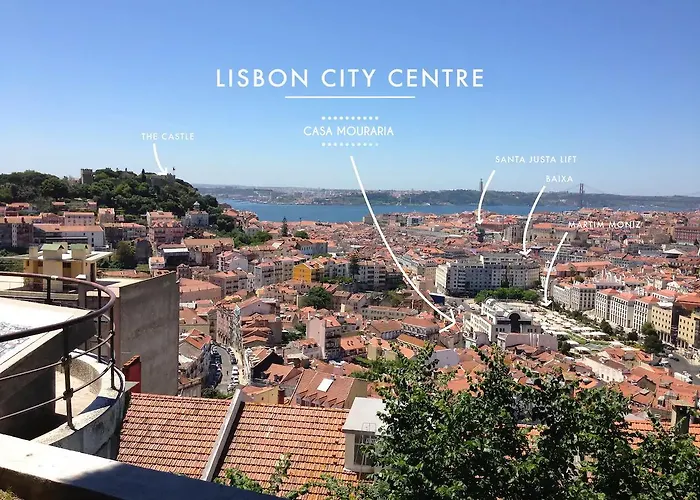 아파트 Casa Mouraria Castle Views 리스본
